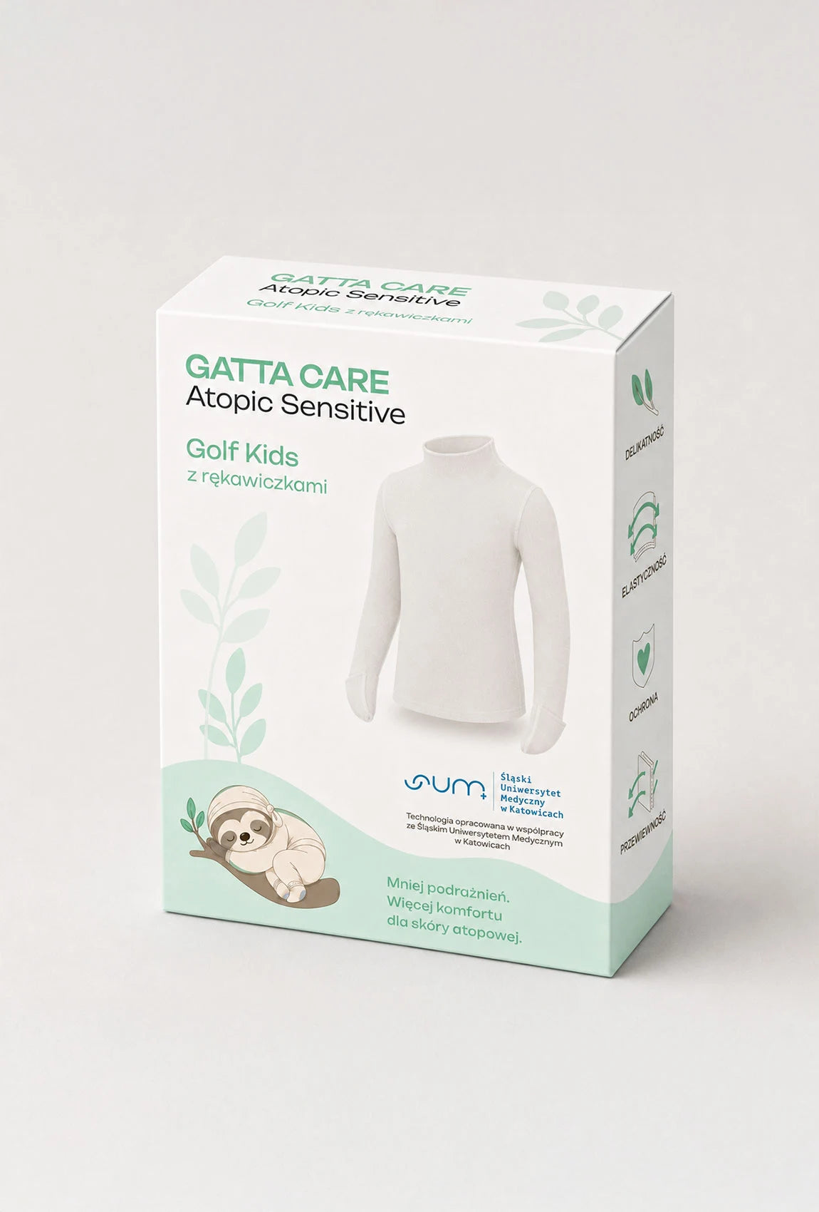 Golf z rękawiczkami Atopic Care