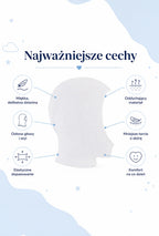 Bezszwowa kominiarka dziecięca Atopic Care