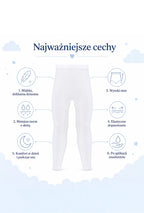 Legginsy bezszwowe dziecięce Atopic Care