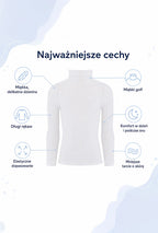 Golf bezszwowy dziecięcy Atopic Care
